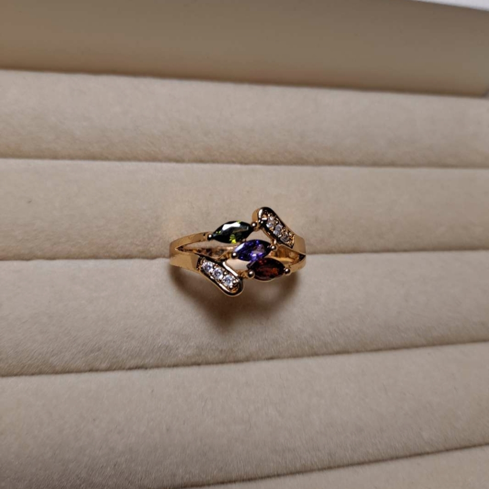 Colorful Diamond Ring
